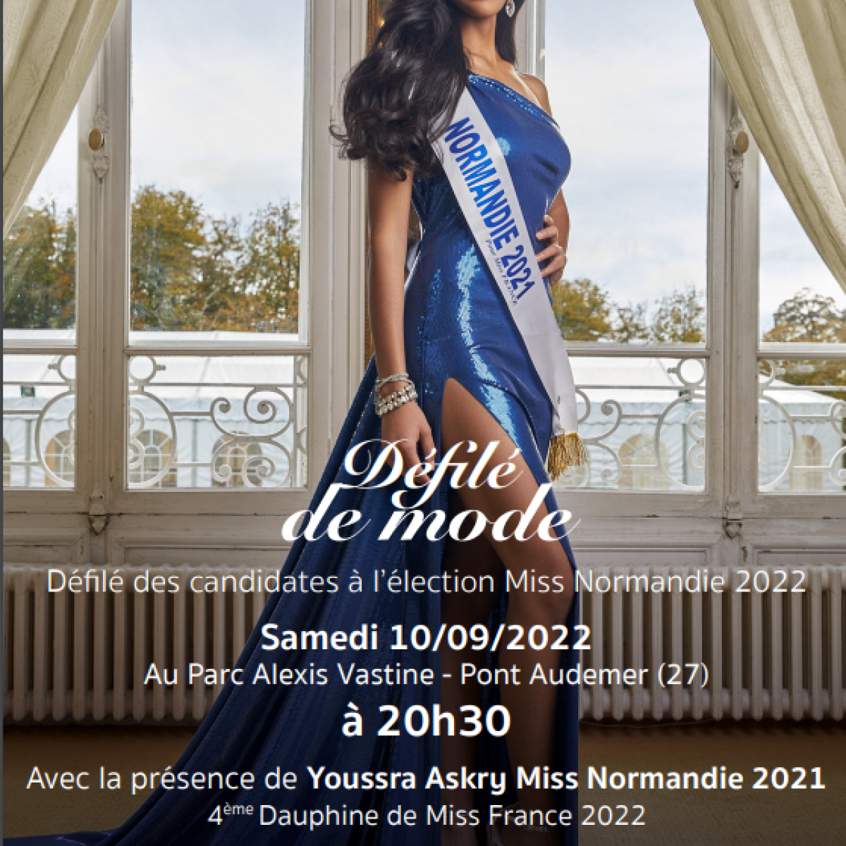 défilé de mode Miss Normandie 2022