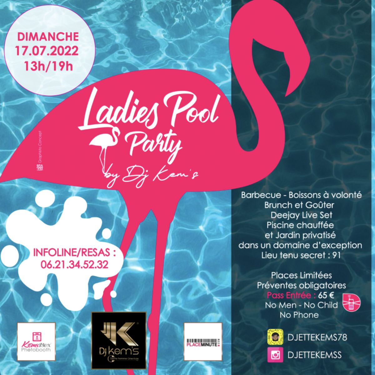 Ladies Pool Party By Dj Kem’s