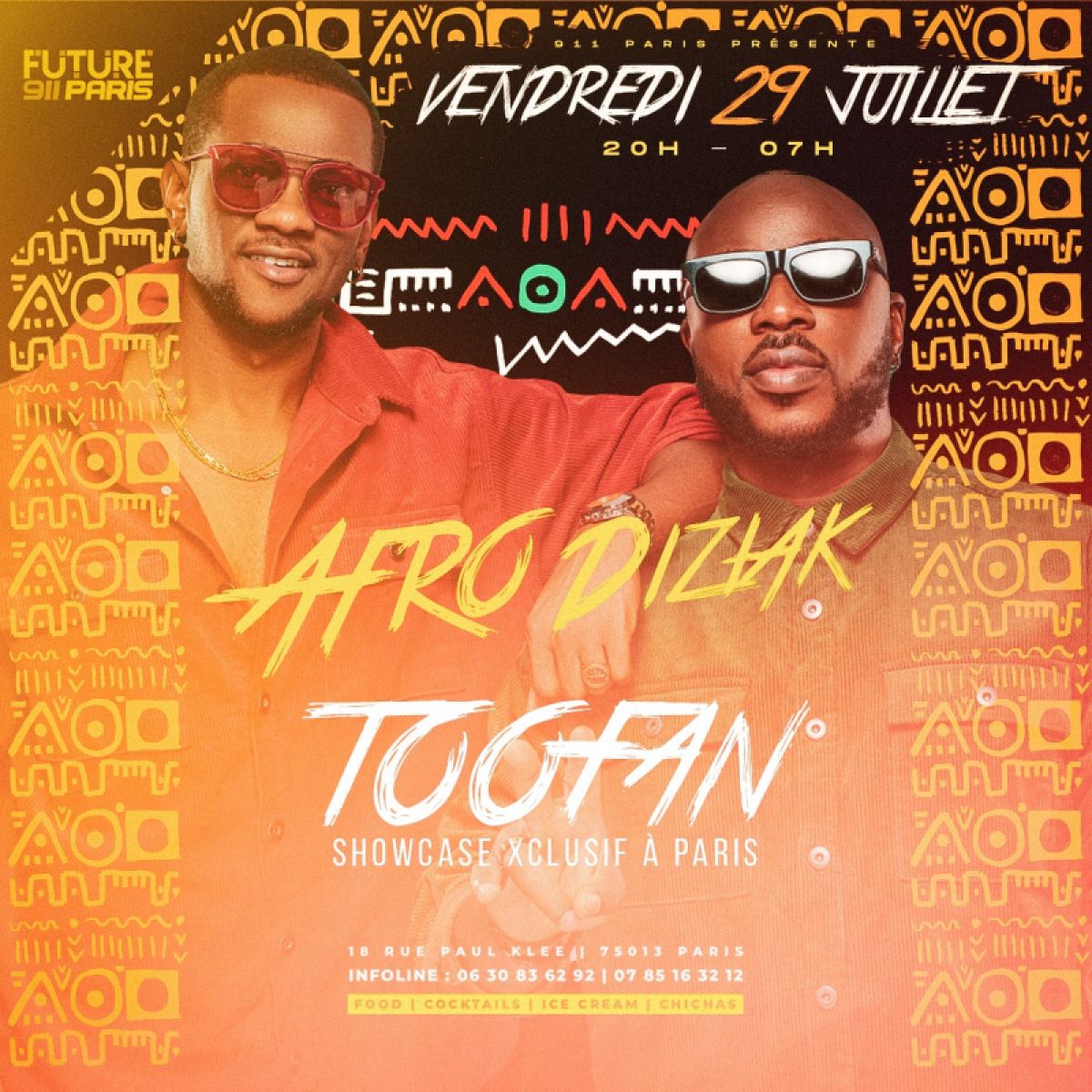 Afro Diziak - Toofan En Showcase !