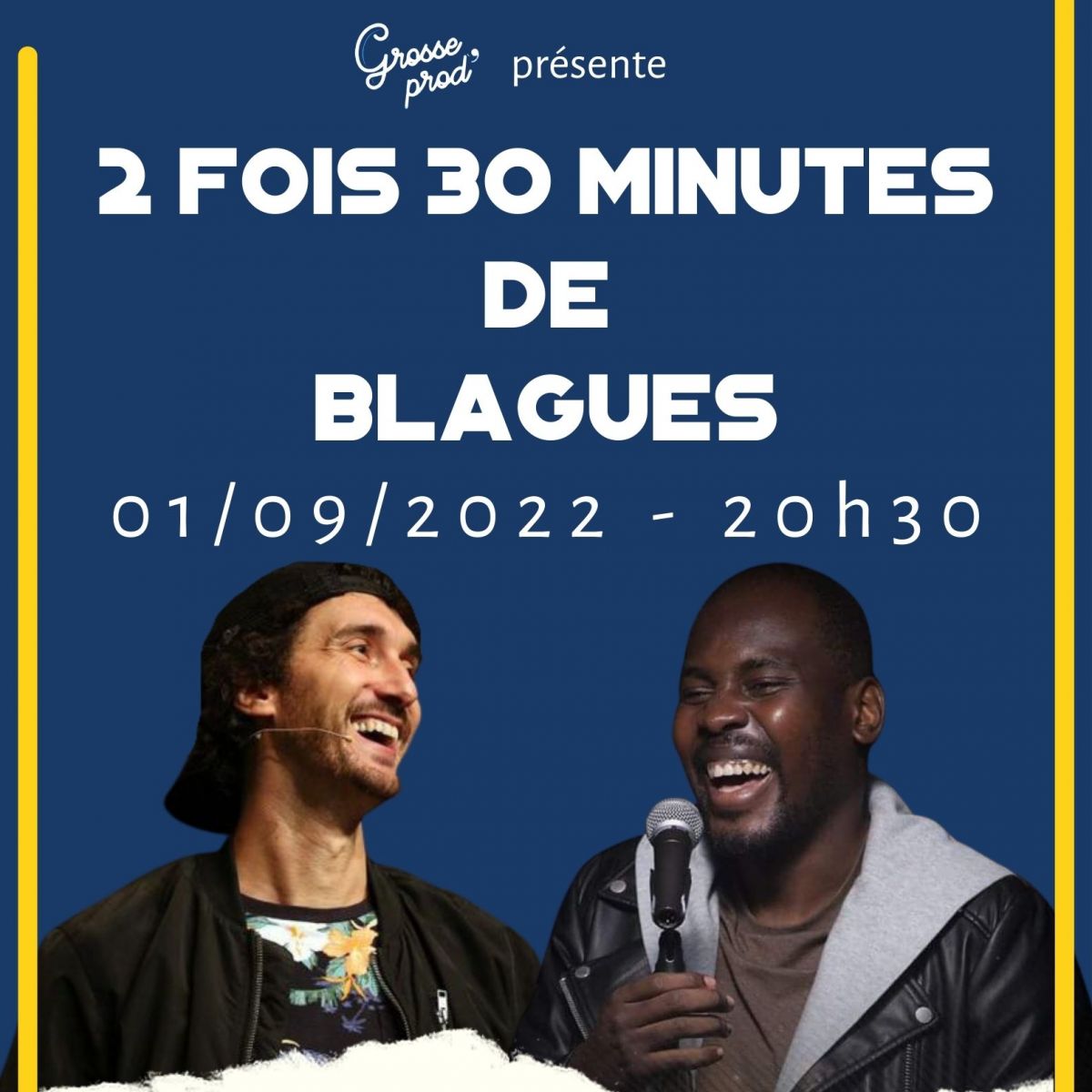 SEBASTIEN ESPANOL & EDDY PORTMAN : 30 MINUTES DE BLAGUES CHACUN