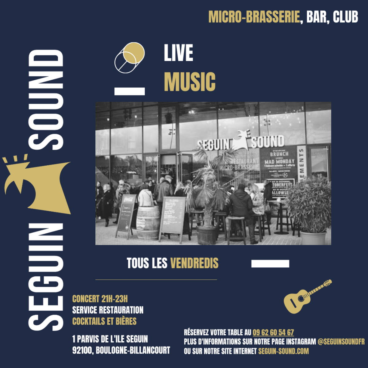 Live Music at Seguin Sound