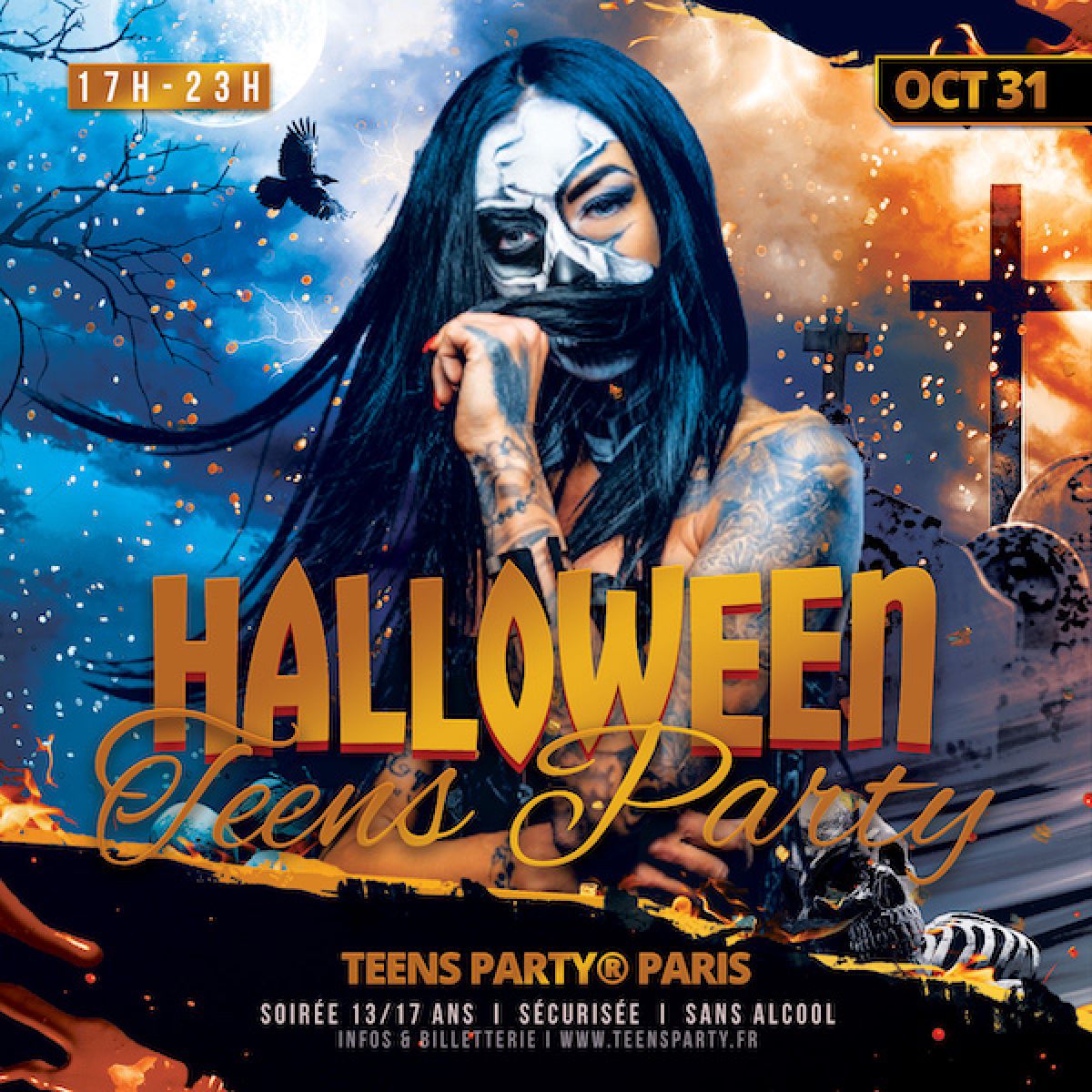 Halloween Teens Party Paris 2022
