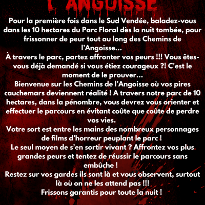 LES CHEMINS DE L'ANGOISSE !