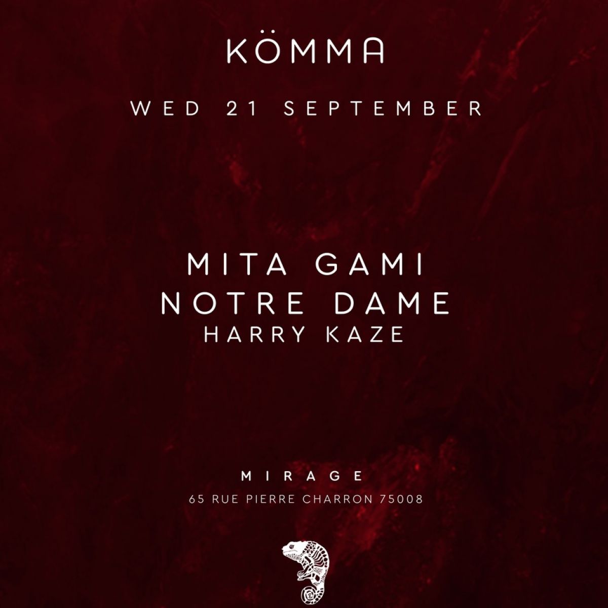 KÖMMA Paris + Mita Gami & Notre Dame