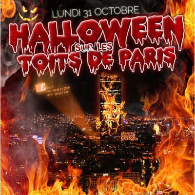 HALLOWEEN SUR LES TOITS DE PARIS (after work +club )