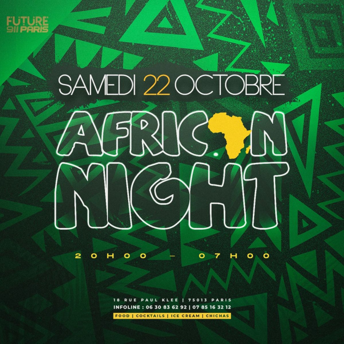African Night 911 Paris