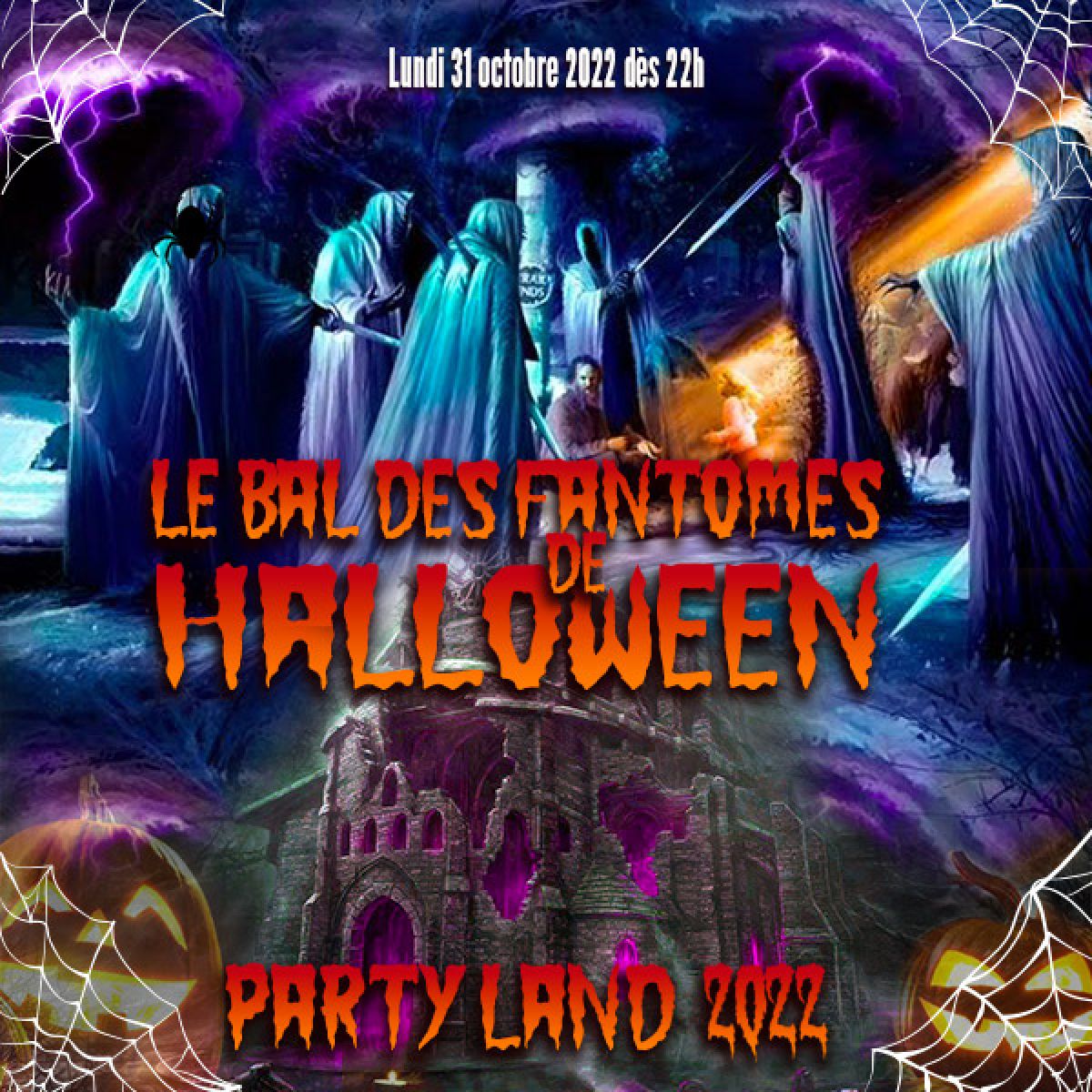 LE BAL DES FANTOMES DU CHATEAU GEANT DE BAGATELLE HALLOWEEN BIG PARTY LAND 2022