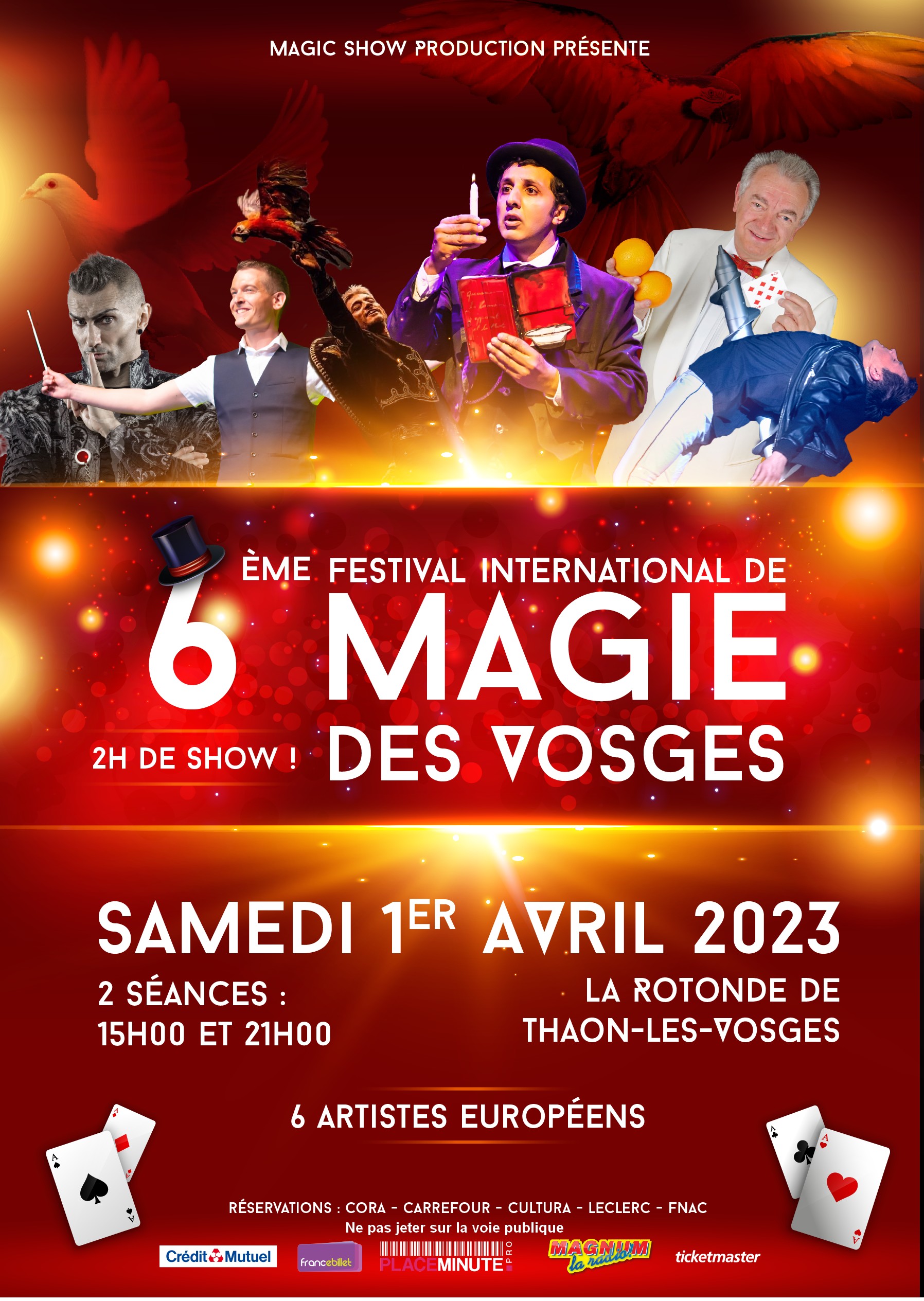 6ème Festival International de Magie des Vosges Placeminute