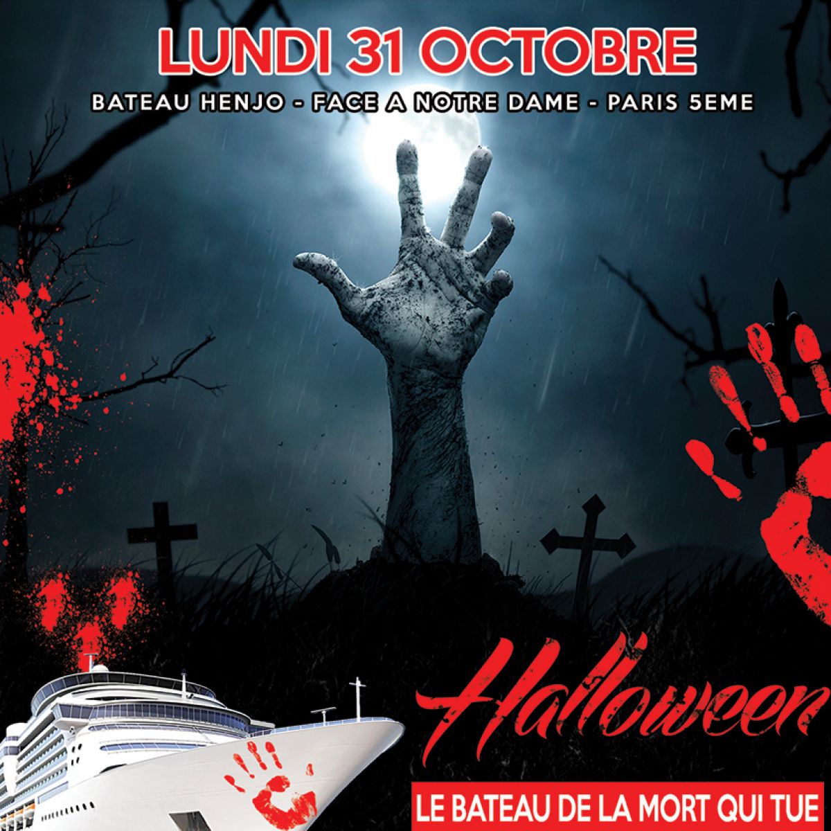HALLOWEEN LE BATEAU DE LA MORT QUI TUE