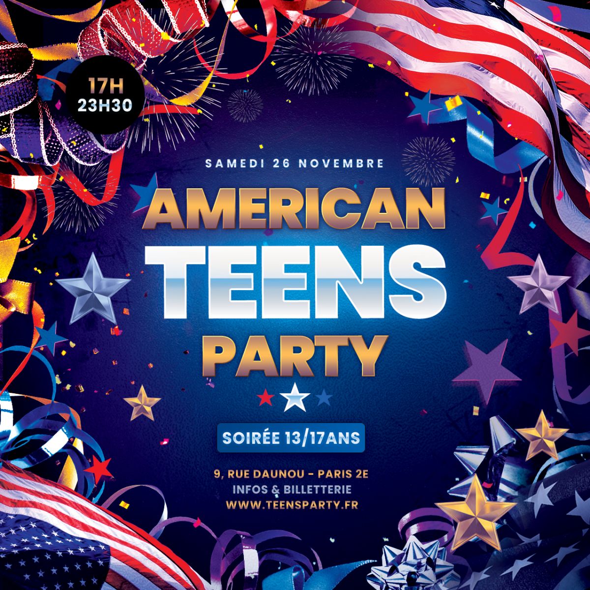 American Teens Party Paris 2022