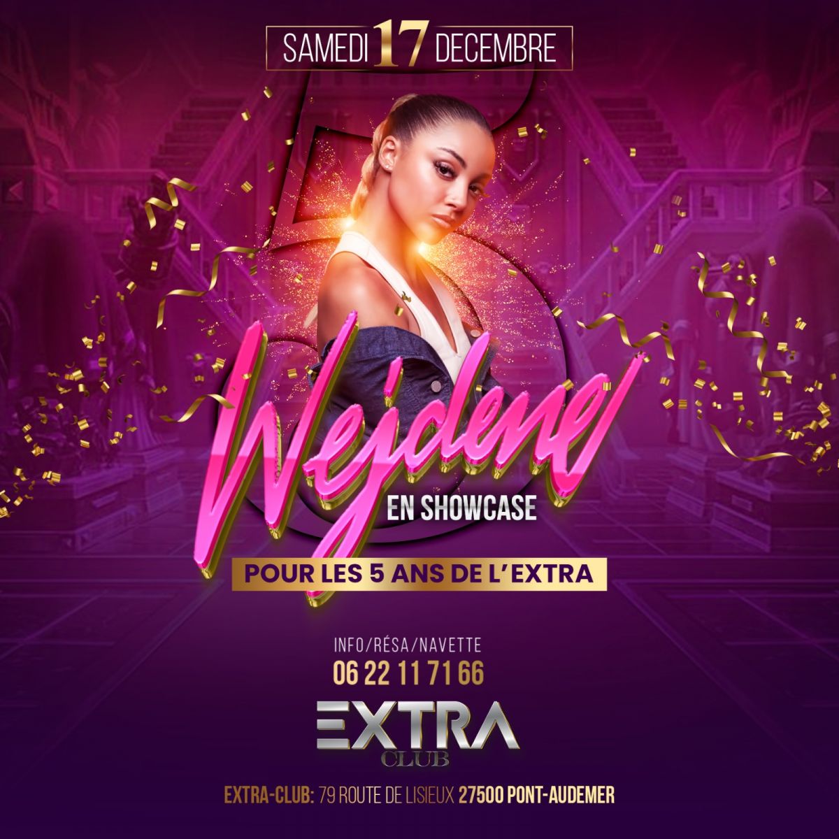 WEJDENE EN SHOWCASE À L’EXTRA CLUB