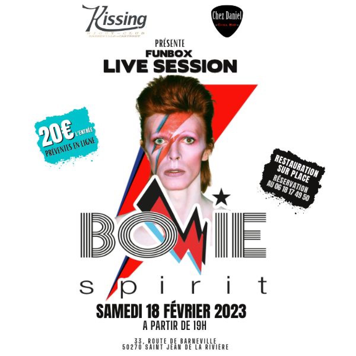 FUNBOX LIVE SESSION BOWIE SPIRIT