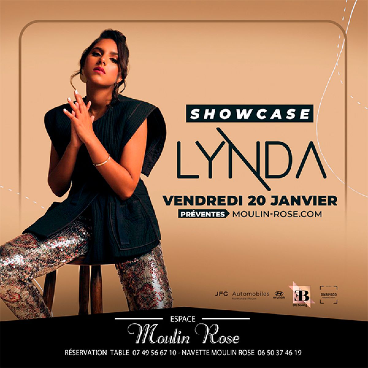 Showcase LYNDA - Moulin Rose