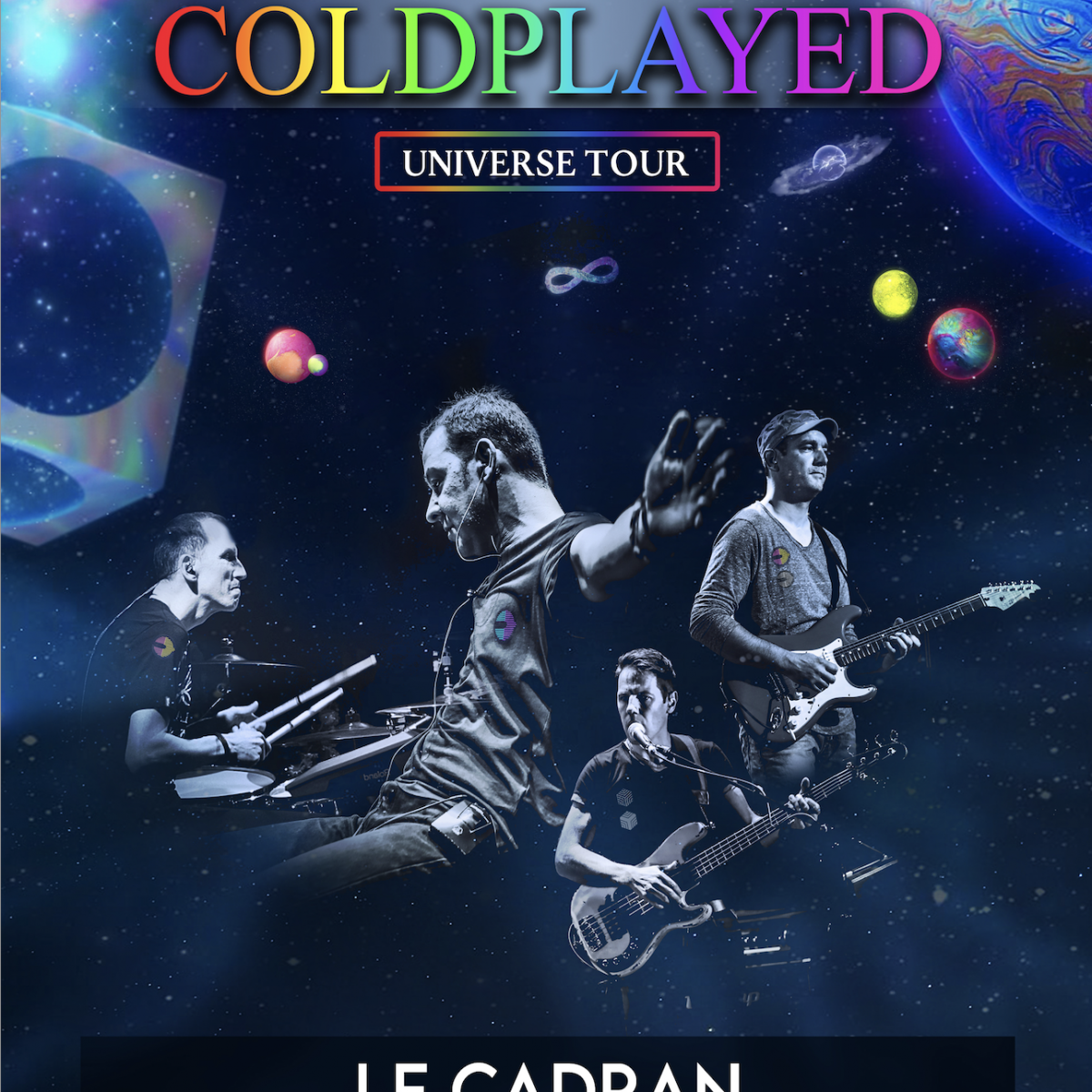 Franck ALCARAS MEDIA présente COLDPLAYED - TRIBUTE TO COLDPLAY à Evreux