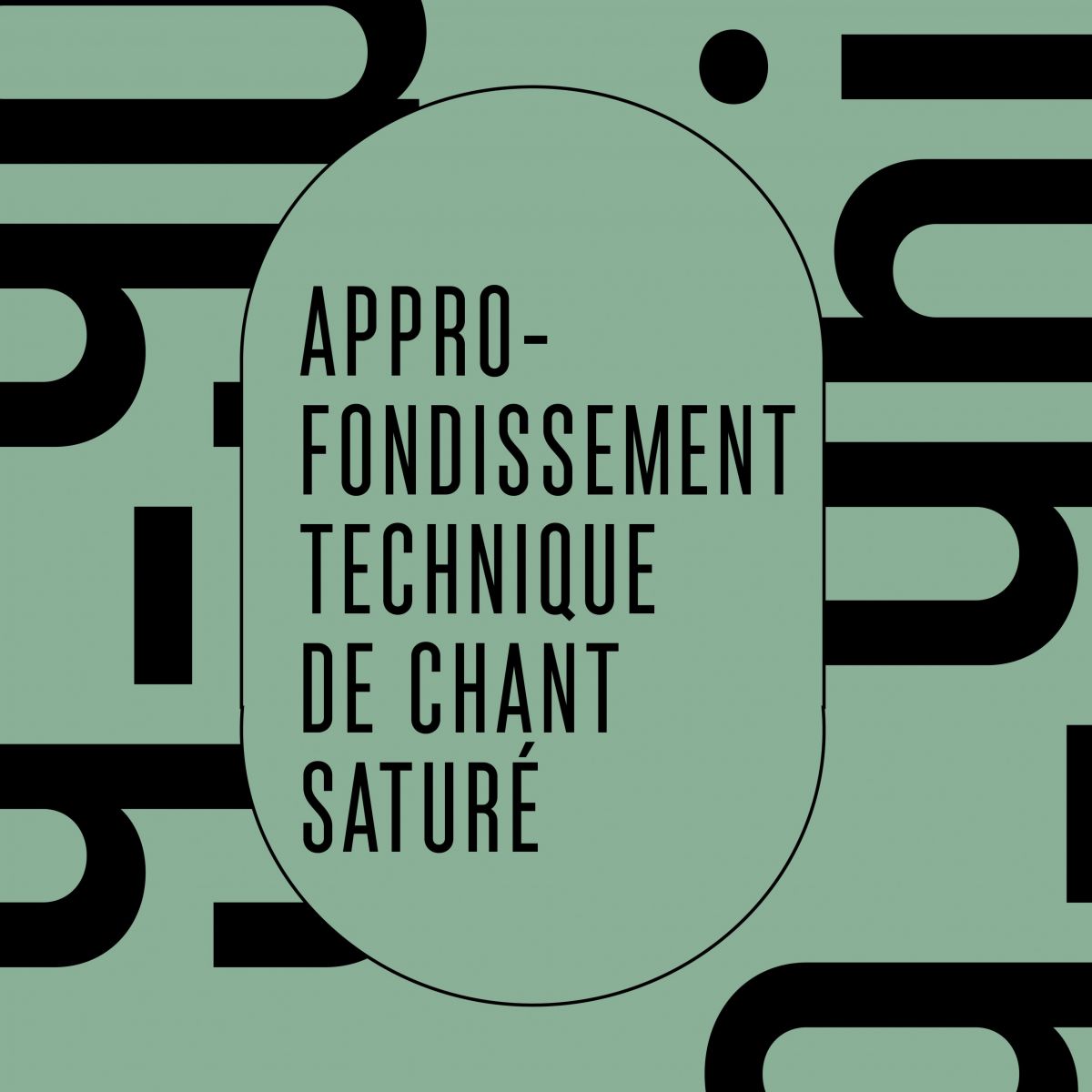 [Atelier] - APPROFONDISSEMENT TECHNIQUE DE CHANT SATURÉ