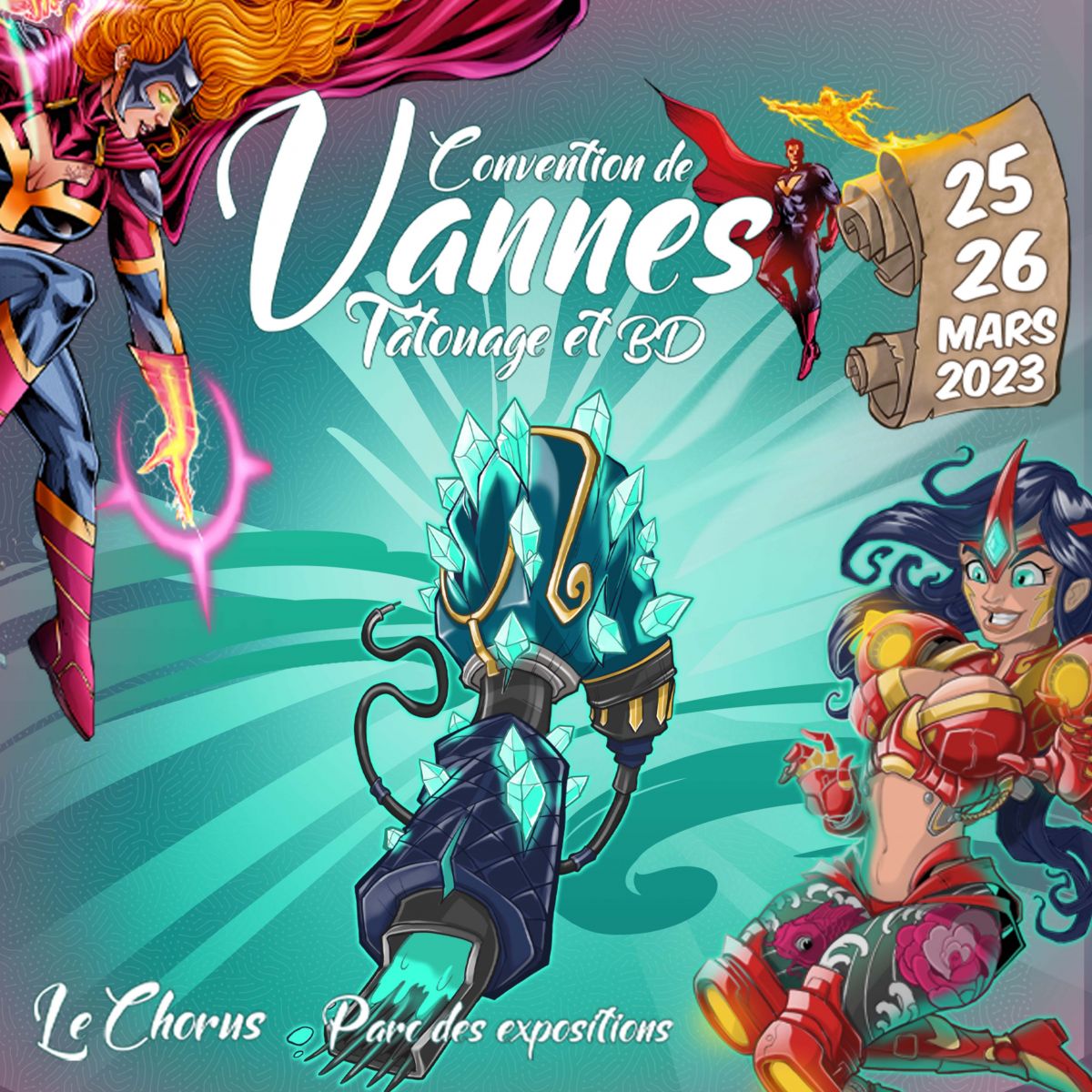 5e salon du tatouage et de la BD de Vannes