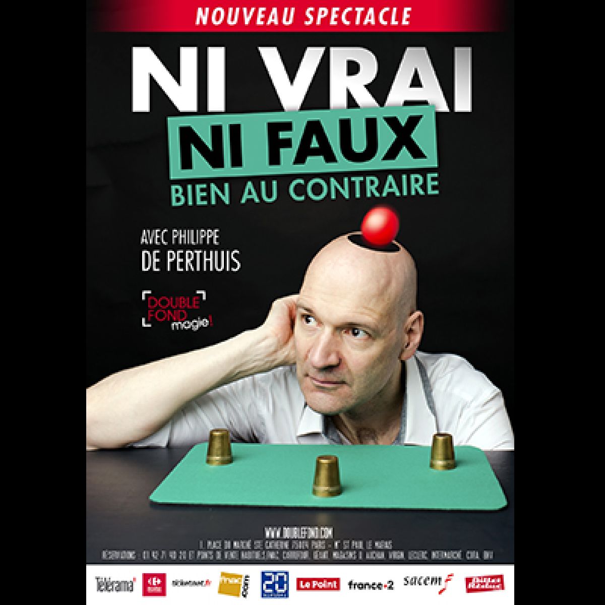 Ni vrai ni faux bien au contraire avec PHILIPPE DE PERTHUIS