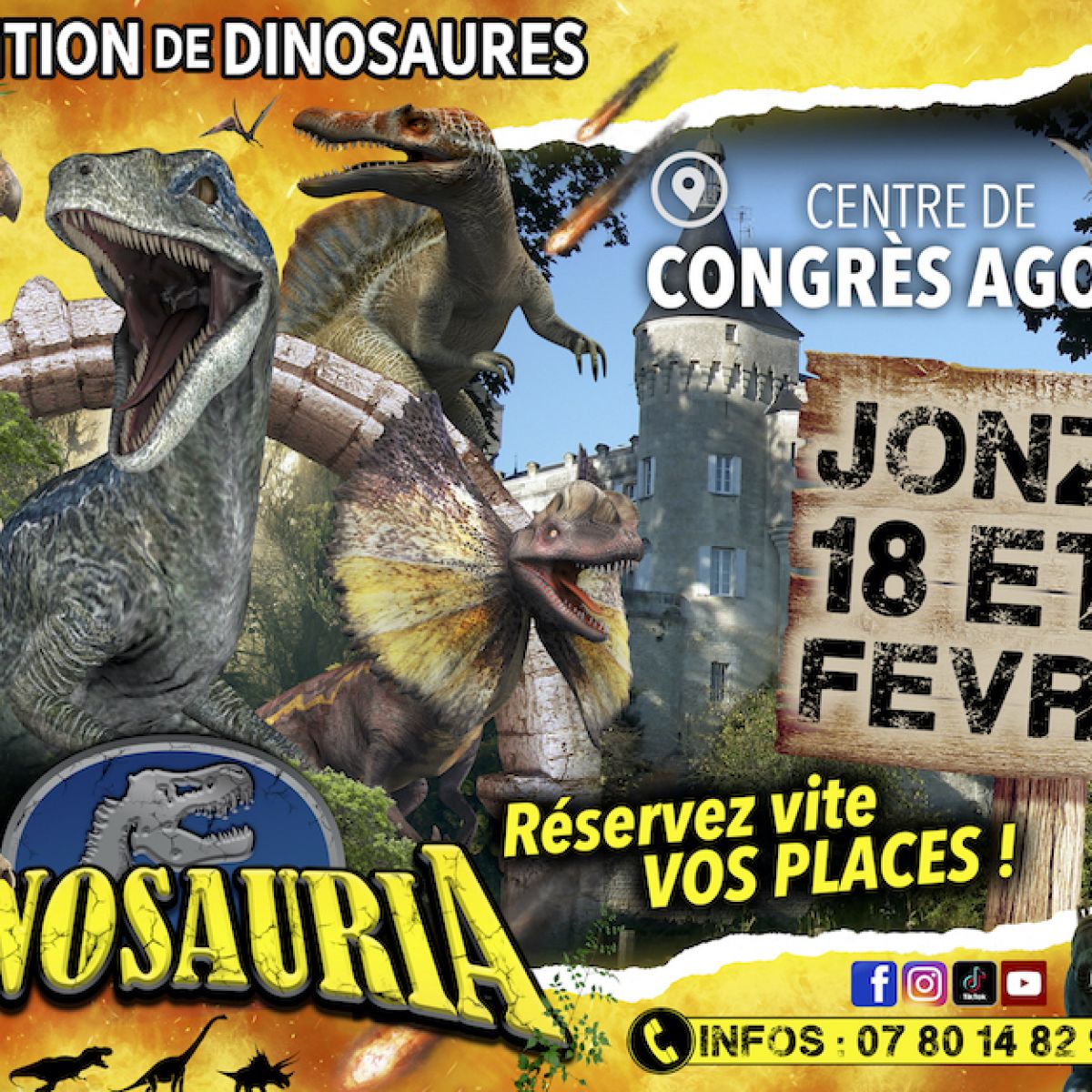 EXPOSITION DE DINOSAURES ° DINOSAURIA