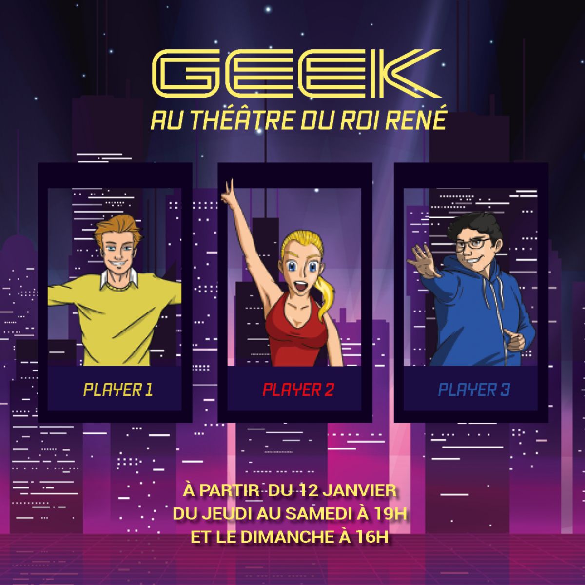 GEEK pièce de théâtre