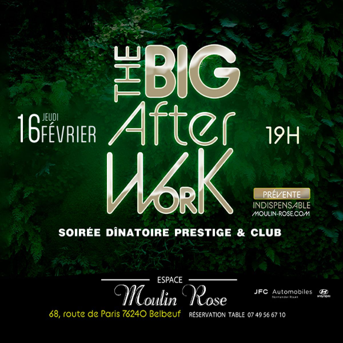 The Big AfterWork @ Moulin Rose