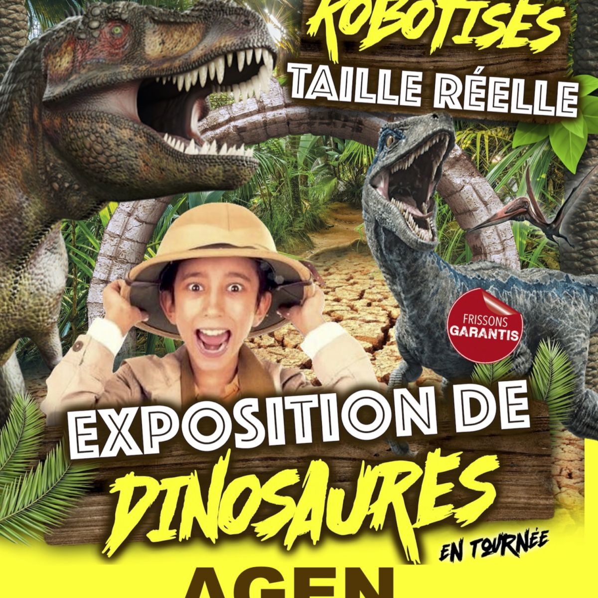 EXPOSITION DE DINOSAURES ° DINOSAURIA  AGEN