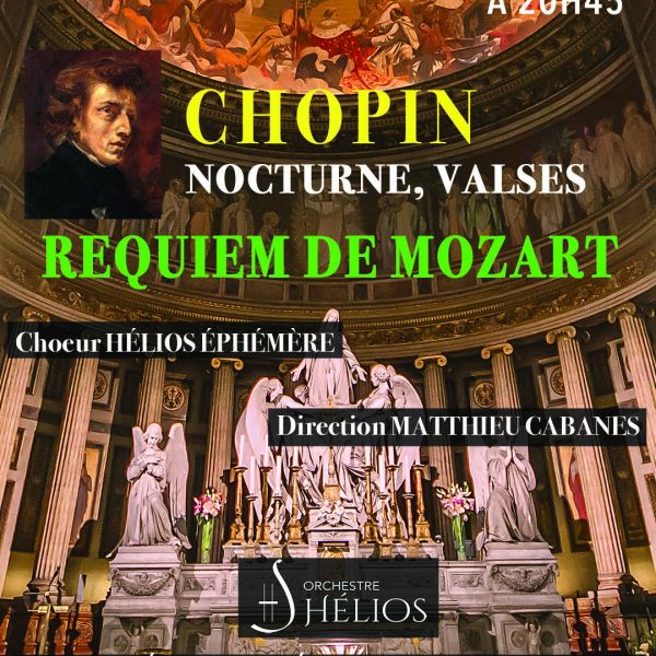 Concert Commémoratif des Funérailles de Chopin à la Madeleine 1849