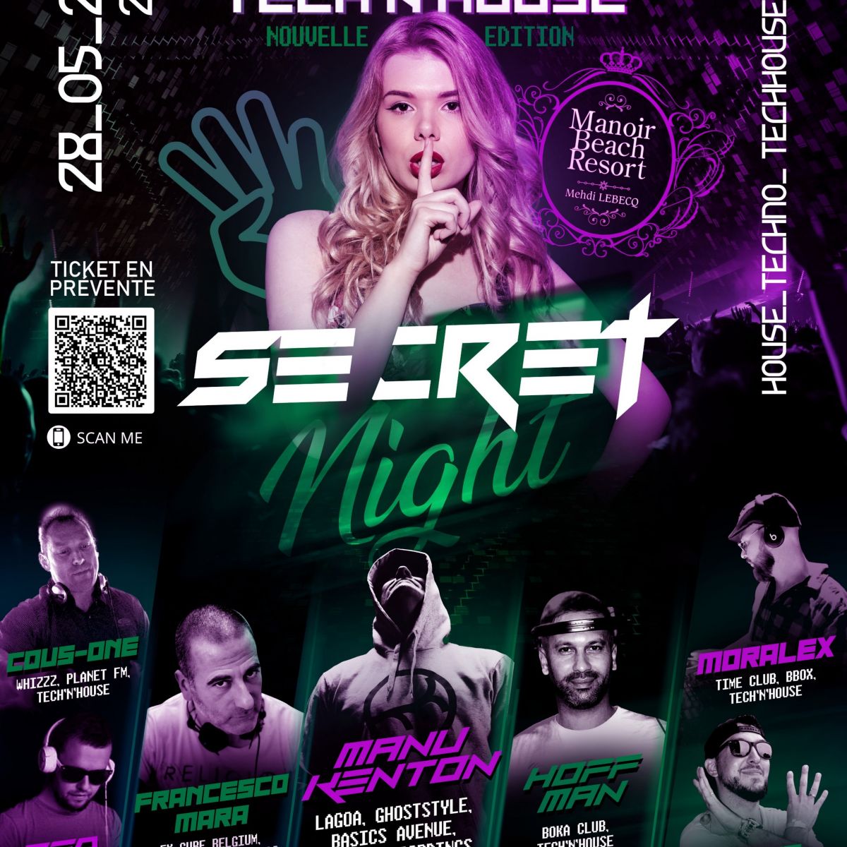 TECH'N'HOUSE : Secret Night