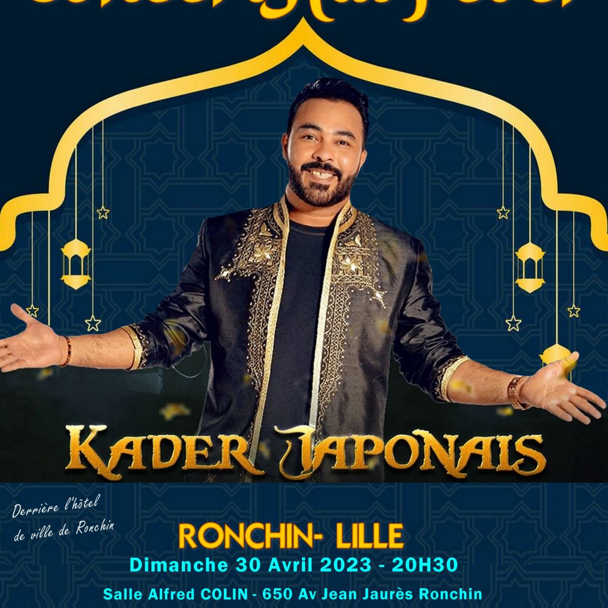 Concert Raï Fever Kader Japonais Lille Ronchin