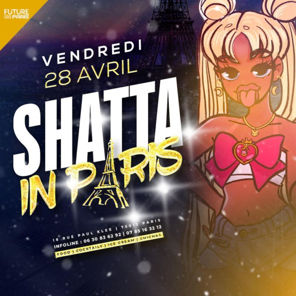 Shatta In Paris !