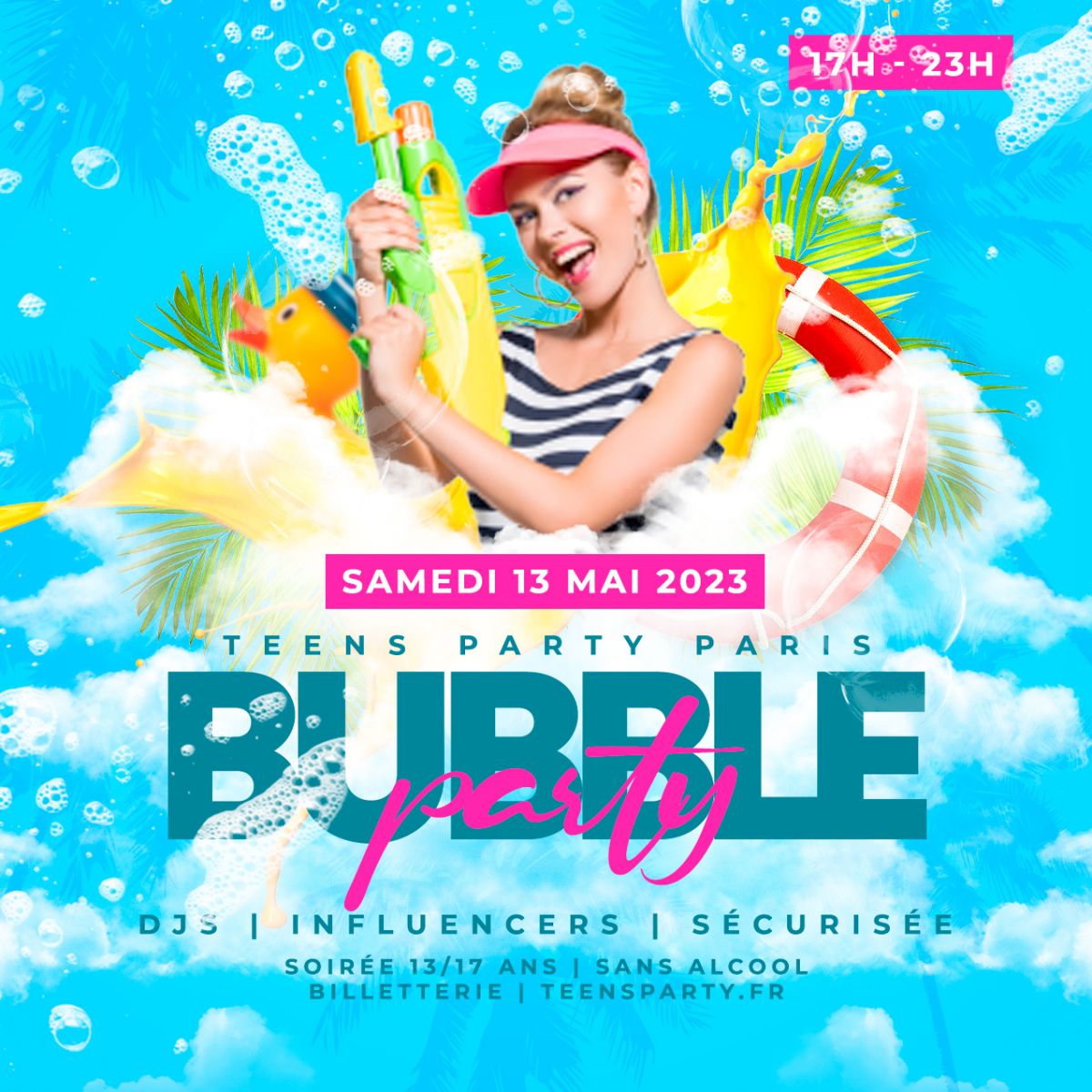Bubble Teens Party Paris 2023