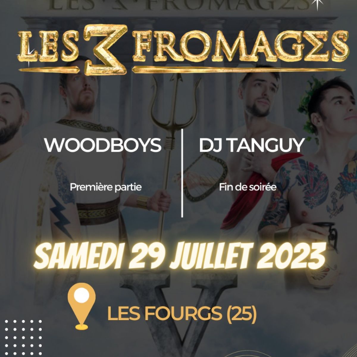 LES 3 FROMAGES // WOODBOYS - 51° Fête du Sapin Président, Les Fourgs