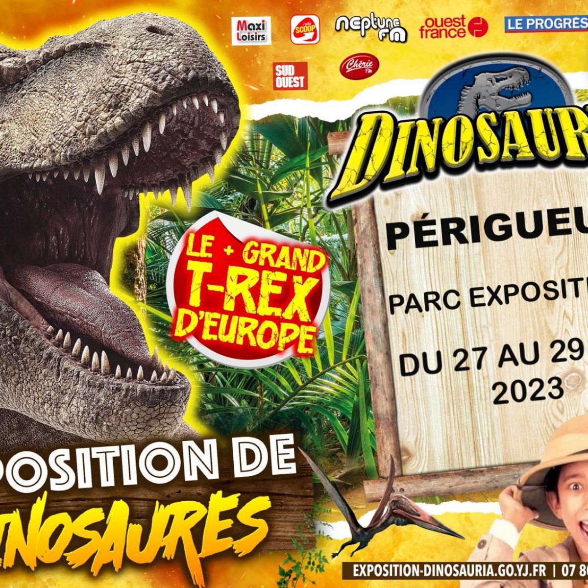 Exposition De Dinosaures °Dinosauria à Perigueux