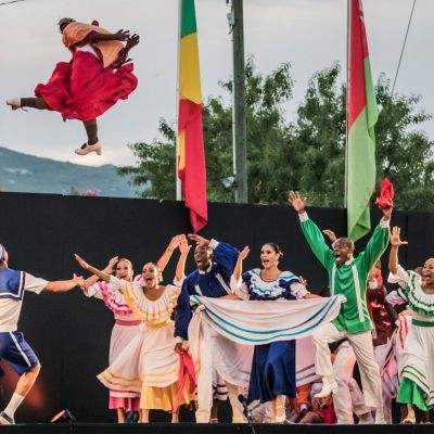 Boulodrome, théâtre du Festival International de Folklore