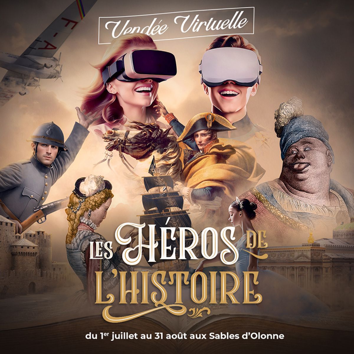 VENDÉE VIRTUELLE : LES HÉROS DE L’HISTOIRE