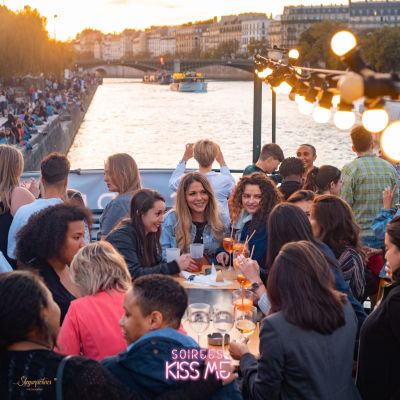 SOIREES KISS ME : Afterwork Lesbien - Croisière & Dancefloor