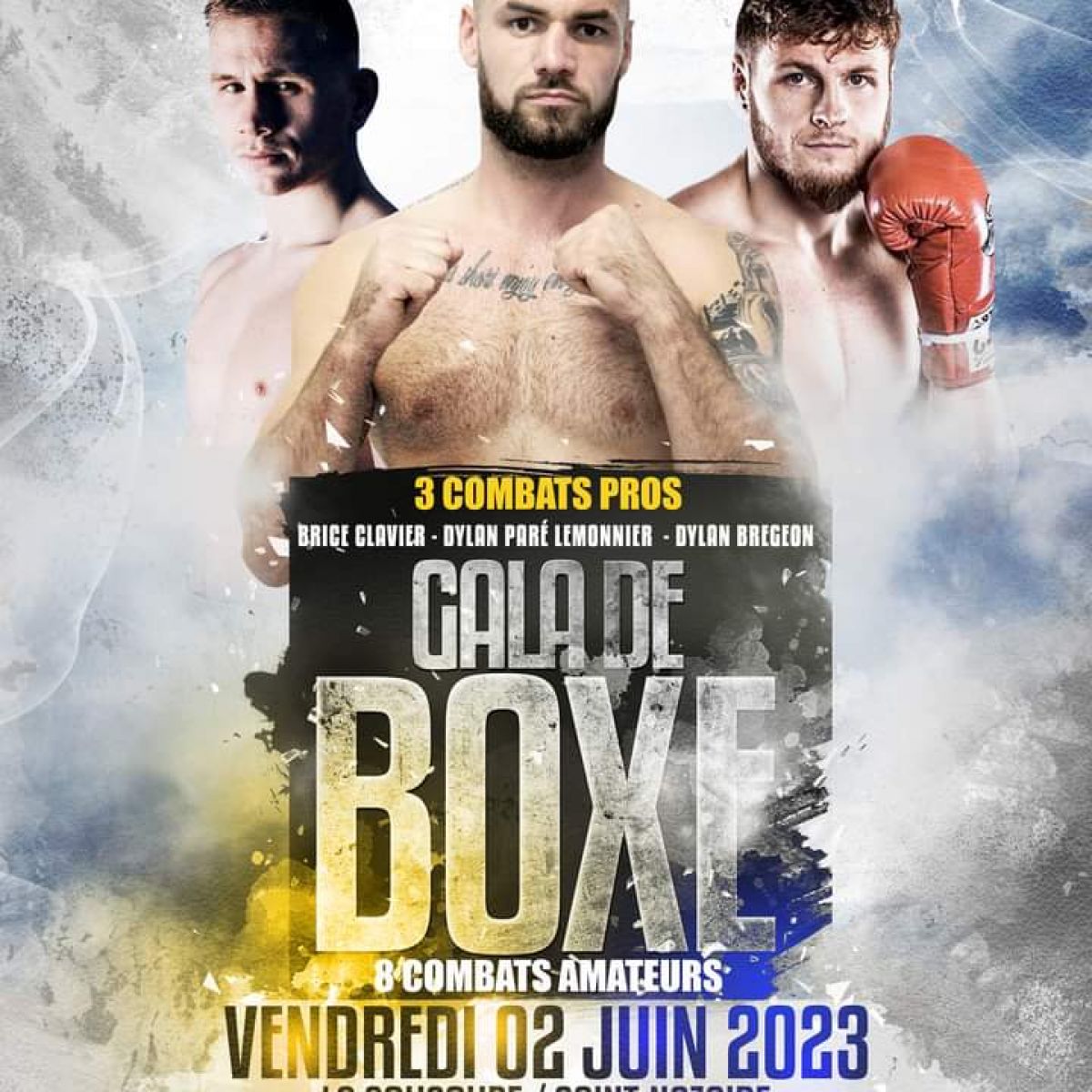 Gala de boxe du 2 juin, La Soucoupe, Boxing Nazairien