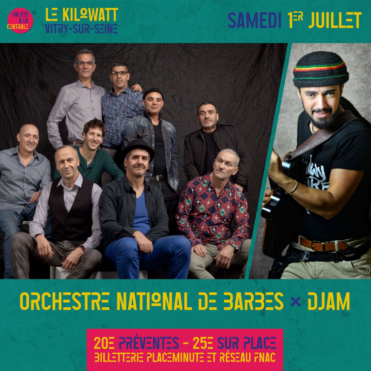 ORCHESTRE NATIONAL DE BARBÈS + DJAM