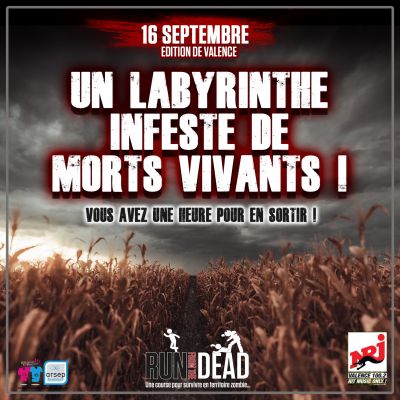 Run From The Dead - La course nocturne la plus terrifiante à Valence - Labyrinthe de l'horreur