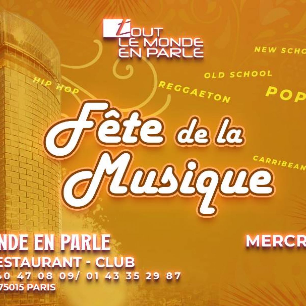 Rooftop Fêtes de la musique sur les toits de paris