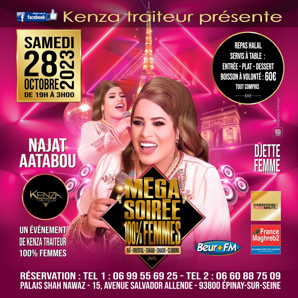 SOIREE NAJAT ATABOU