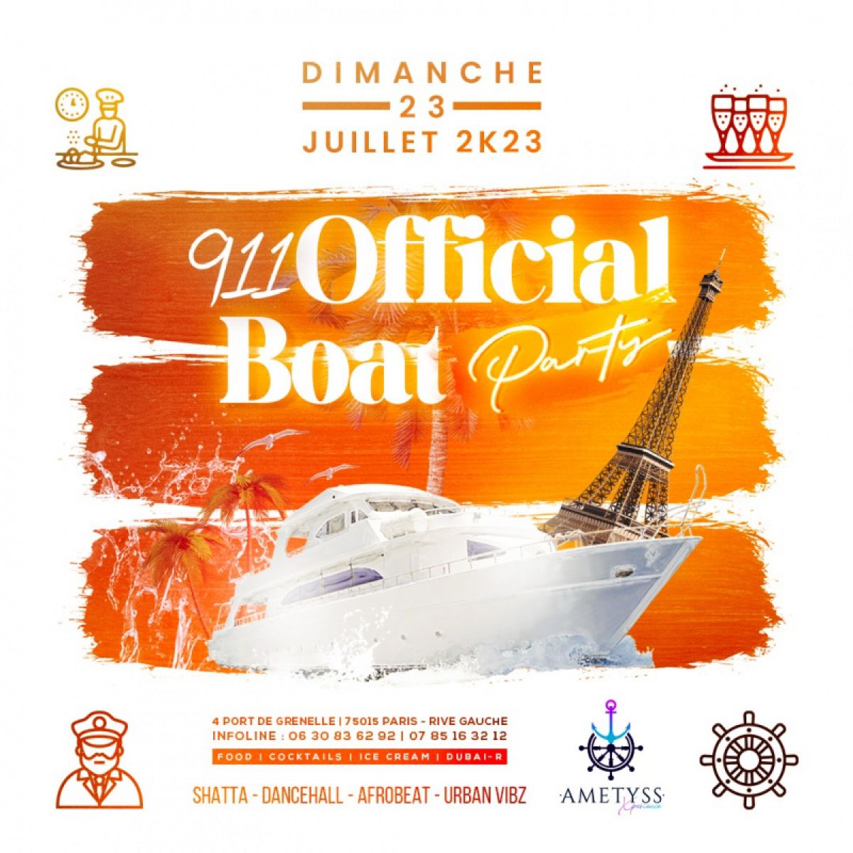 911 Official Boat Party !
