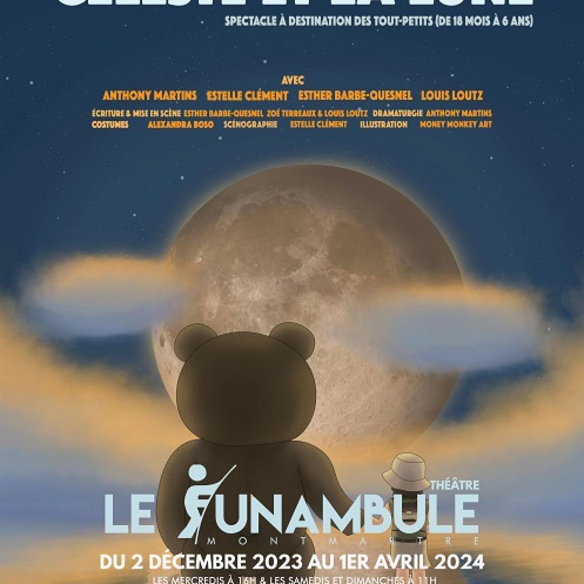 Céleste et la lune