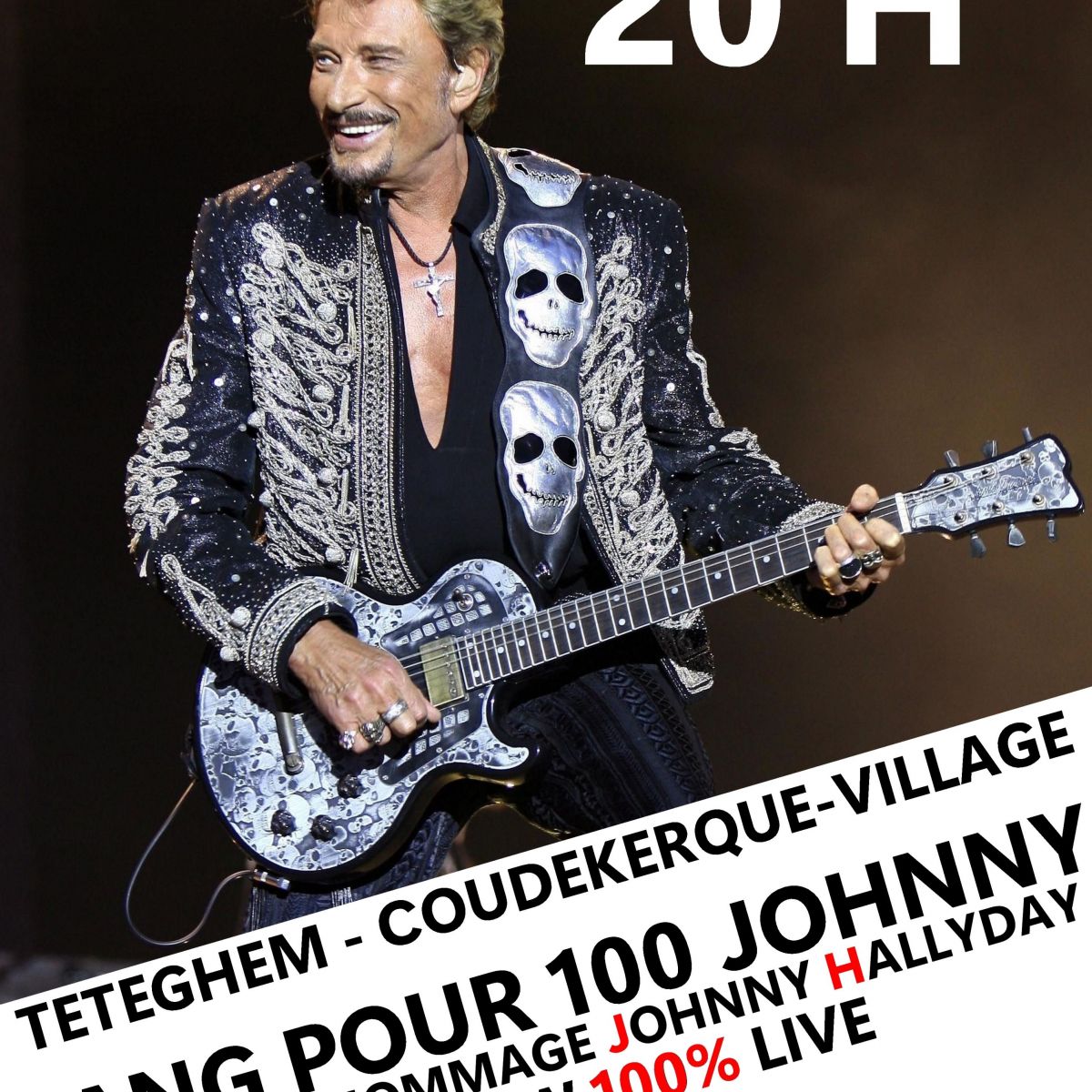 Tribute SANG POUR 100 JOHNNY - TCV Evènements