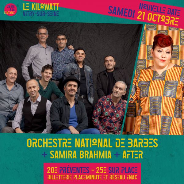 ORCHESTRE NATIONAL DE BARBÈS + SAMIRA BRAHMIA + AFTER