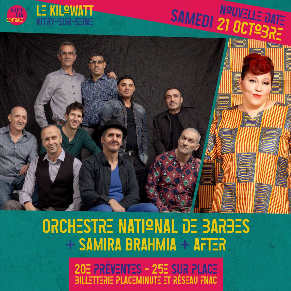 ORCHESTRE NATIONAL DE BARBÈS + SAMIRA BRAHMIA + AFTER