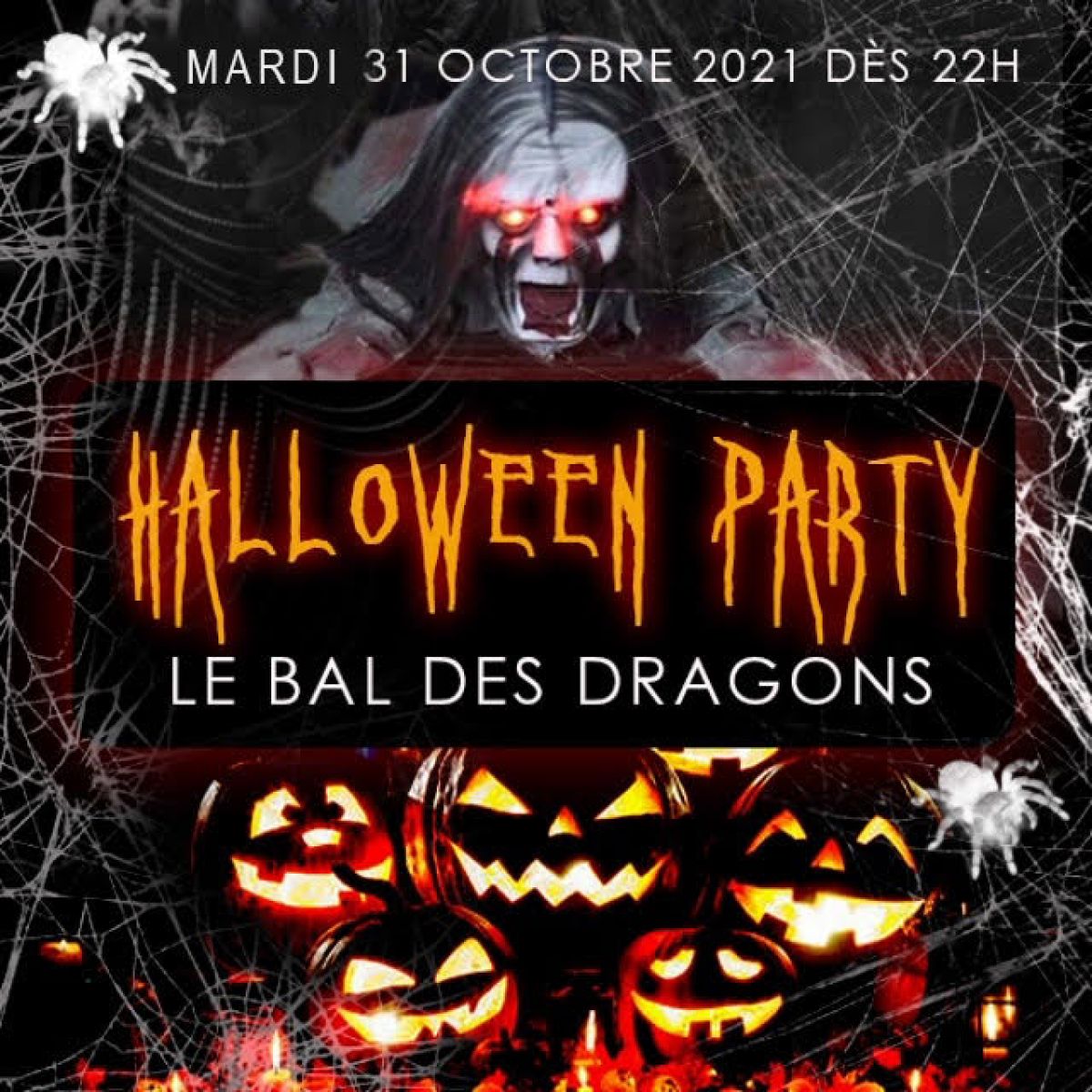 LE BAL DES DRAGONS THE BIG HALLOWEEN PARTY 2023 CHAMPS ELYSÉES