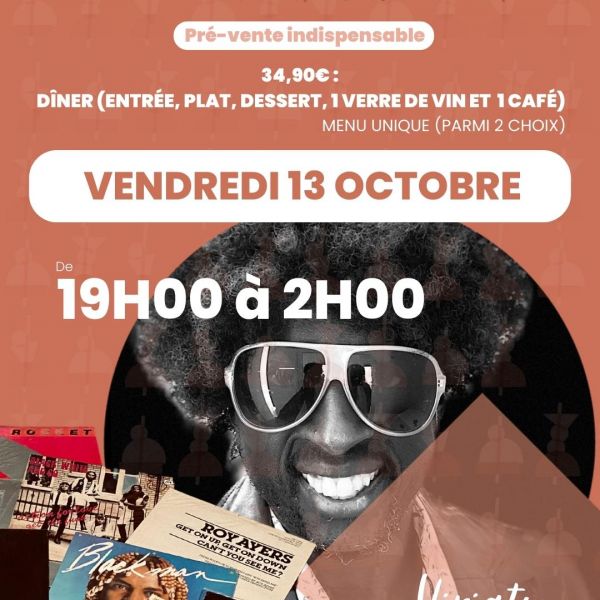 SOIRÉE 100% VINYLE FUNK-LATINO FUNK