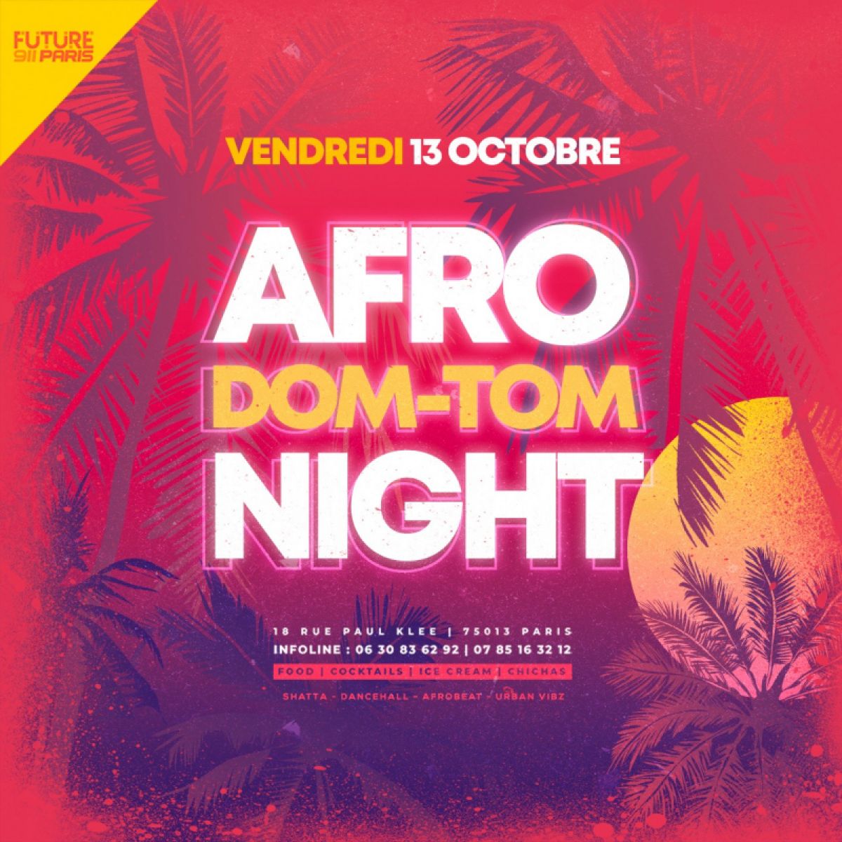 L'Afro Dom-Tom Night !