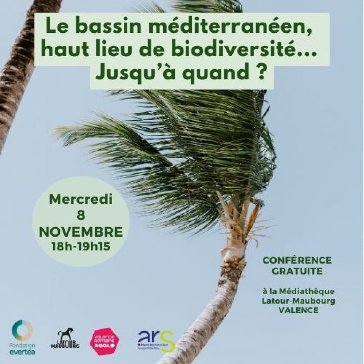 Conférence : Le bassin méditerranéen, haut lieu de biodiversité... Jusqu’à quand ?