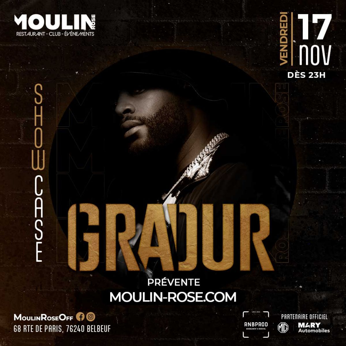Showcase GRADUR - Moulin Rose